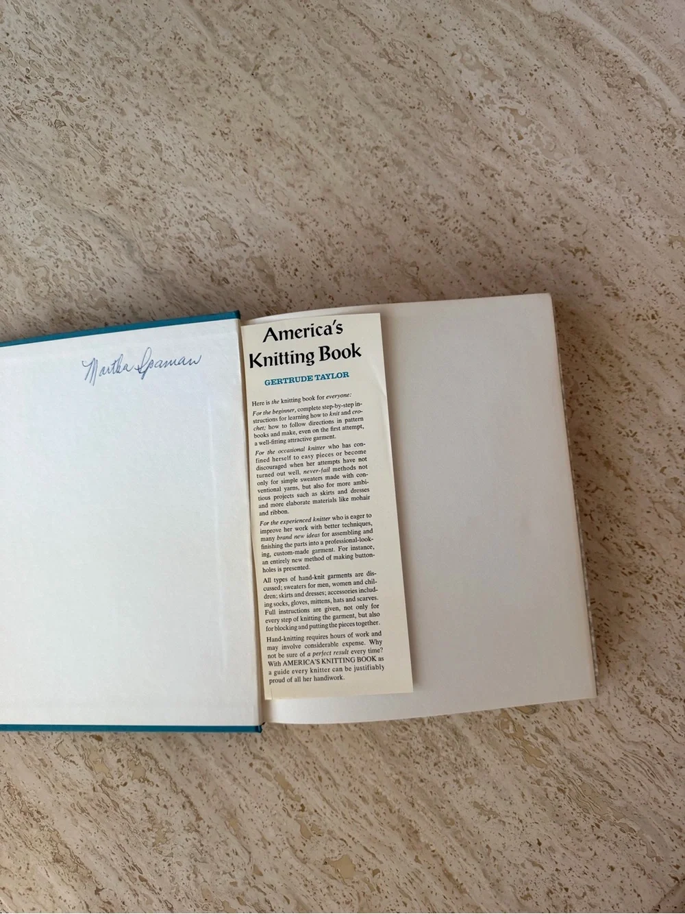 Vintage America's Knitting Book